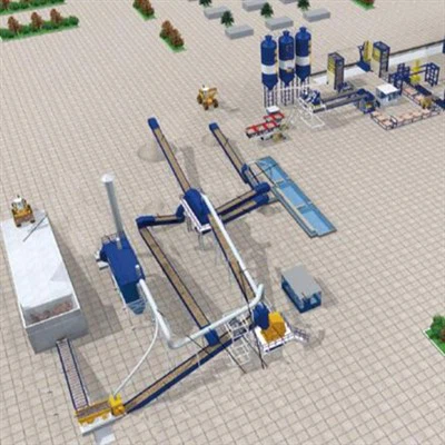 निर्माण अपशिष्ट ईंट उत्पादन लाइन