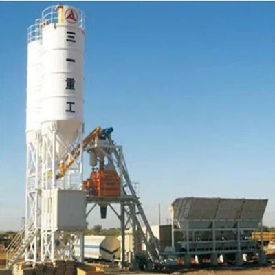 प्रयुक्त पोर्टेबल कंक्रीट बैच प्लांट